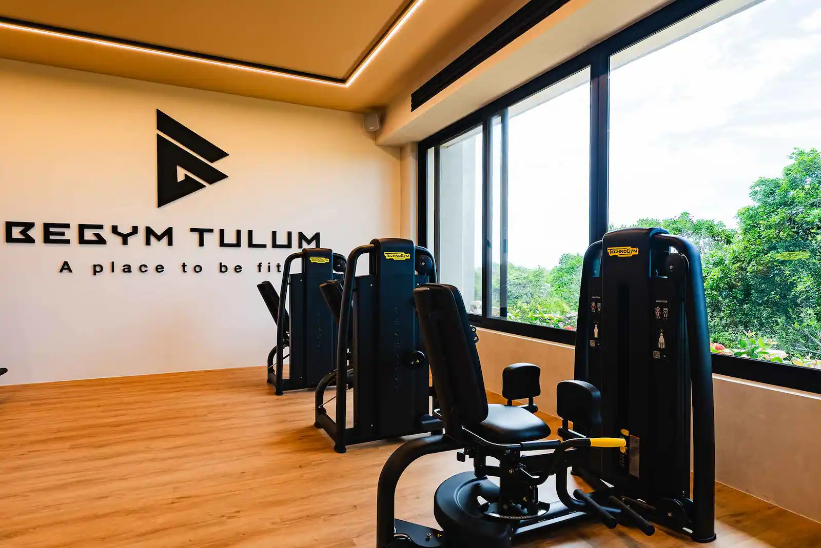 Be Gym fitness and wellness spaces